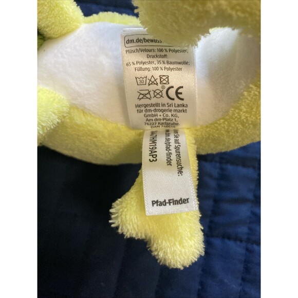 Pusblu Yellow Chamelon Gecko Lizard Plush Lovey DouDou Baby Soft Toy - Picture 5 of 9